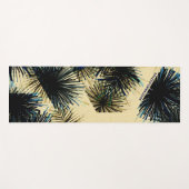 Im Schatten der Farbe Beige Yogamatte (Vorderseite (Horizontal))