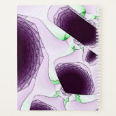 Im Schatten der Farbe Violett Planer (Rückseite)
