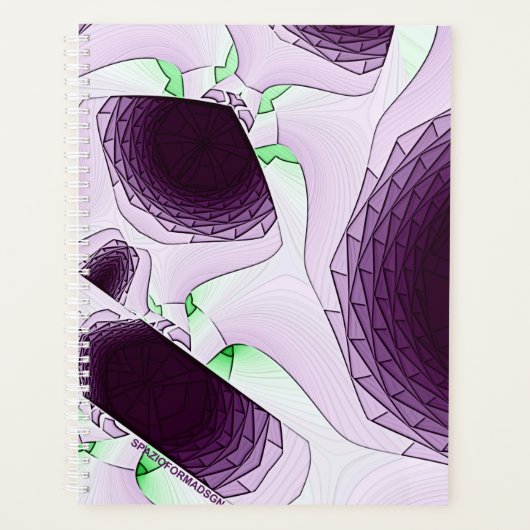 Im Schatten der Farbe Violett Planer (Vorderseite)