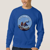 Im Schatten des Ätna Wandern Sweatshirt (Vorderseite)