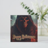 Im Schatten des grimmigen Sensenmanns - Halloween (Stehend Vorderseite)