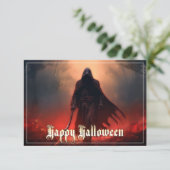Im Schatten des grimmigen Sensenmanns - Halloween (Stehend Vorderseite)