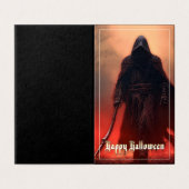 Im Schatten des grimmigen Sensenmanns - Halloween (Außenseite Aufgefaltet)