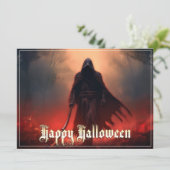 Im Schatten des grimmigen Sensenmanns - Halloween (Stehend Vorderseite)