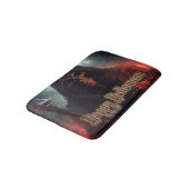 Im Schatten des grimmigen Sensenmanns - Halloween Badematte (Schrägansicht)