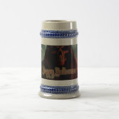 Im Schatten des grimmigen Sensenmanns - Halloween Bierglas (Mittel)