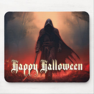 Im Schatten des grimmigen Sensenmanns - Halloween Mousepad