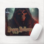 Im Schatten des grimmigen Sensenmanns - Halloween Mousepad (Mit Mouse)