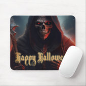 Im Schatten des grimmigen Sensenmanns - Halloween Mousepad (Mit Mouse)