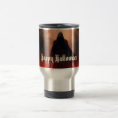 Im Schatten des grimmigen Sensenmanns - Halloween Reisebecher (Mittel)