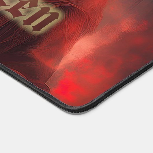 Im Schatten des grimmigen Sensenmanns - Halloween Schreibtischunterlage (Ecke)