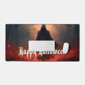 Im Schatten des grimmigen Sensenmanns - Halloween Schreibtischunterlage (Tastatur & Maus)