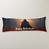 Im Schatten des grimmigen Sensenmanns - Halloween Seitenschläferkissen (Rückseite)