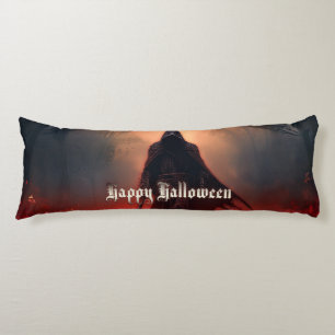 Im Schatten des grimmigen Sensenmanns - Halloween Seitenschläferkissen