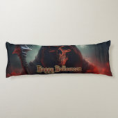 Im Schatten des grimmigen Sensenmanns - Halloween Seitenschläferkissen (Rückseite)