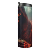 Im Schatten des grimmigen Sensenmanns - Halloween Thermosbecher (Nach rechts gedreht)