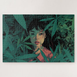 Im Schatten des Jigsaw-Puzzles Puzzle