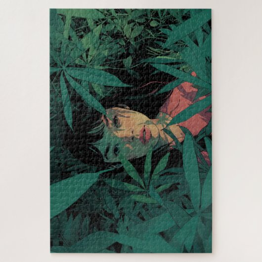 Im Schatten des Jigsaw-Puzzles Puzzle (Vertikal)