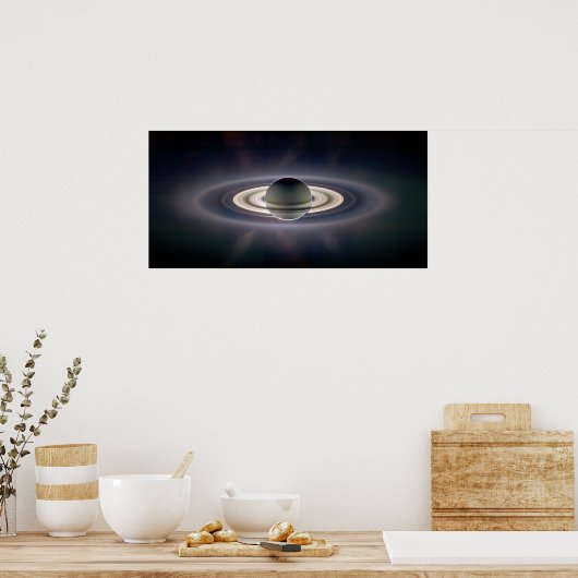 Im Schatten des Saturns Poster (Küche)