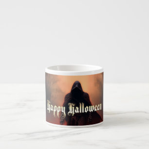 Im Schatten des Sensenmannes - Halloween Espressotasse
