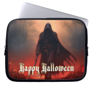Im Schatten des Sensenmannes - Halloween Laptopschutzhülle