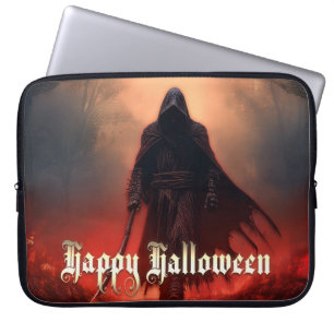 Im Schatten des Sensenmannes - Halloween Laptopschutzhülle