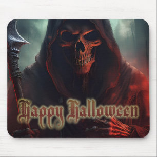 Im Schatten des Sensenmannes - Halloween Mousepad