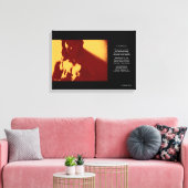 Im Schatten Leinwanddruck (Insitu (Wohnzimmer))