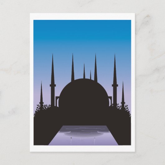 Im Schatten Mekkas Postkarte (Vorderseite)