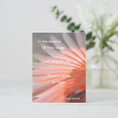 Im Schatten seiner Flügel Postkarte (Stehend Vorderseite)