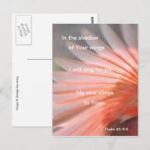 Im Schatten seiner Flügel Postkarte (Vorne/Hinten)