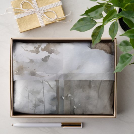 Im Schneeband 1 Decoupage Paper Seidenpapier (Geschenk)