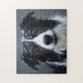 Im Schneehund Puzzle (Vertikal)