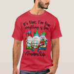Im schönen alles ist schöne Lehrer Leben Gnome Xma T-Shirt<br><div class="desc">Im schönen alles ist fein Lehrer Leben Gnome Xmas Lichter.</div>