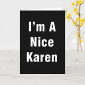 Im schönen Karen Karte (Gelbe Blume)