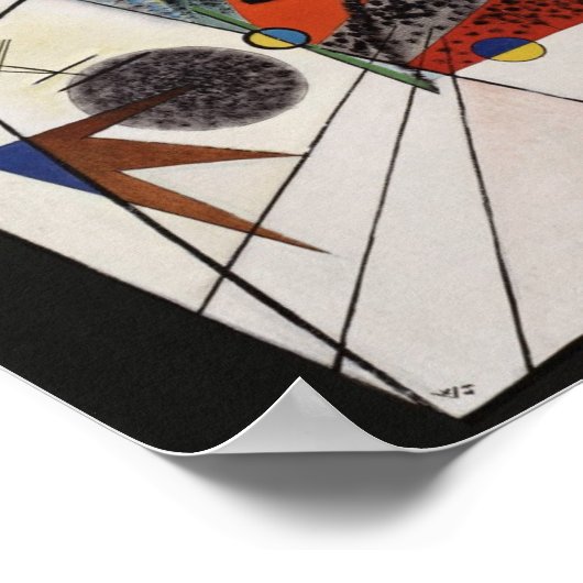 Im Schwarzen Platz Poster (Ecke)