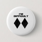 Im Schwierigkeitsgrad Funny Double Black Diamonds  Button (Vorderseite)
