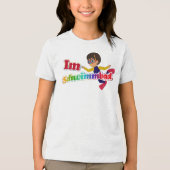 Im Schwimmbad Tri-Blend Shirt (Vorderseite)
