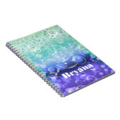 Im Sea Tropical Ocean Mermaid Glam Journal Notizblock (Rechte Seite)