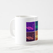 im See schweben - 4 verschiedene Farben Kaffeetasse (Vorderseite Links)