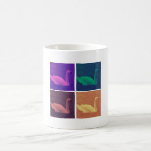 im See schweben - 4 verschiedene Farben Kaffeetasse