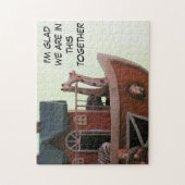 Im selben Boot Puzzle (Vertikal)