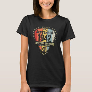 Im September 1942 wurden Plektrum-Legenden Geboren T-Shirt