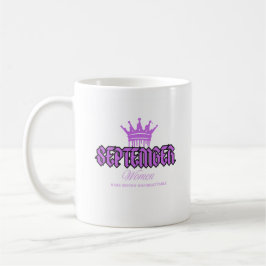 Im September geboren Kaffeetasse