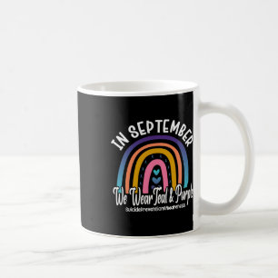 Im September tragen wir Aquamarine und Lila Selbst Kaffeetasse