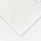 Im September tragen wir Aquamarinen Lila Ribbon-Su Fleecedecke (Ecke)