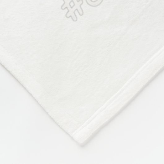 Im September tragen wir Aquamarinen Lila Ribbon-Su Fleecedecke (Ecke)