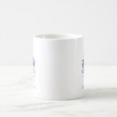 Im September tragen wir Aquamarinen Lila Ribbon-Su Kaffeetasse (Mittel)