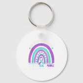 Im September tragen wir Aquamarinen Lila Ribbon-Su Schlüsselanhänger (Vorderseite)