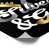 Im September tragen wir... ASL Deaf Pride Deaf Awa Poster (Ecke)